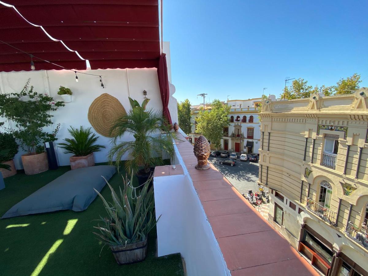 Atico Suite Con Terraza Totalmente Privada En Pleno Centro Historico De Sevilla Eksteriør billede